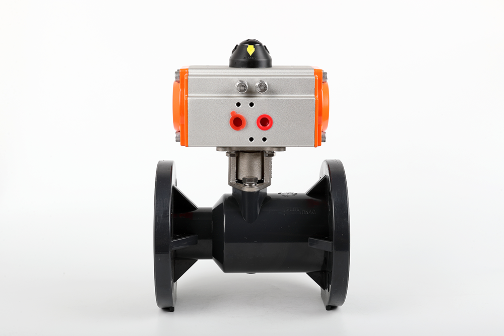 玉州气动法兰一体球阀